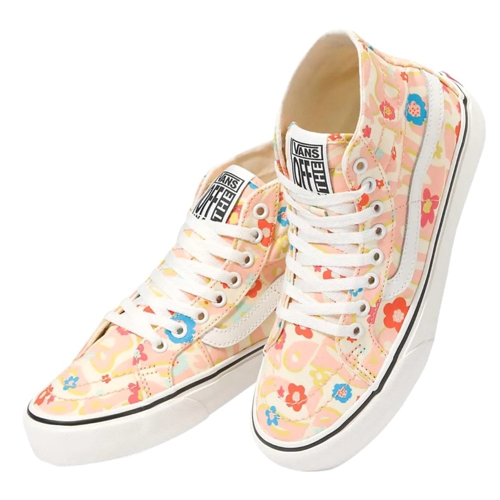 NEW IN BOX! Vans Groovy Floral Sk8-Hi 138 Decon VR3 SF Sneakers - Women’s 6